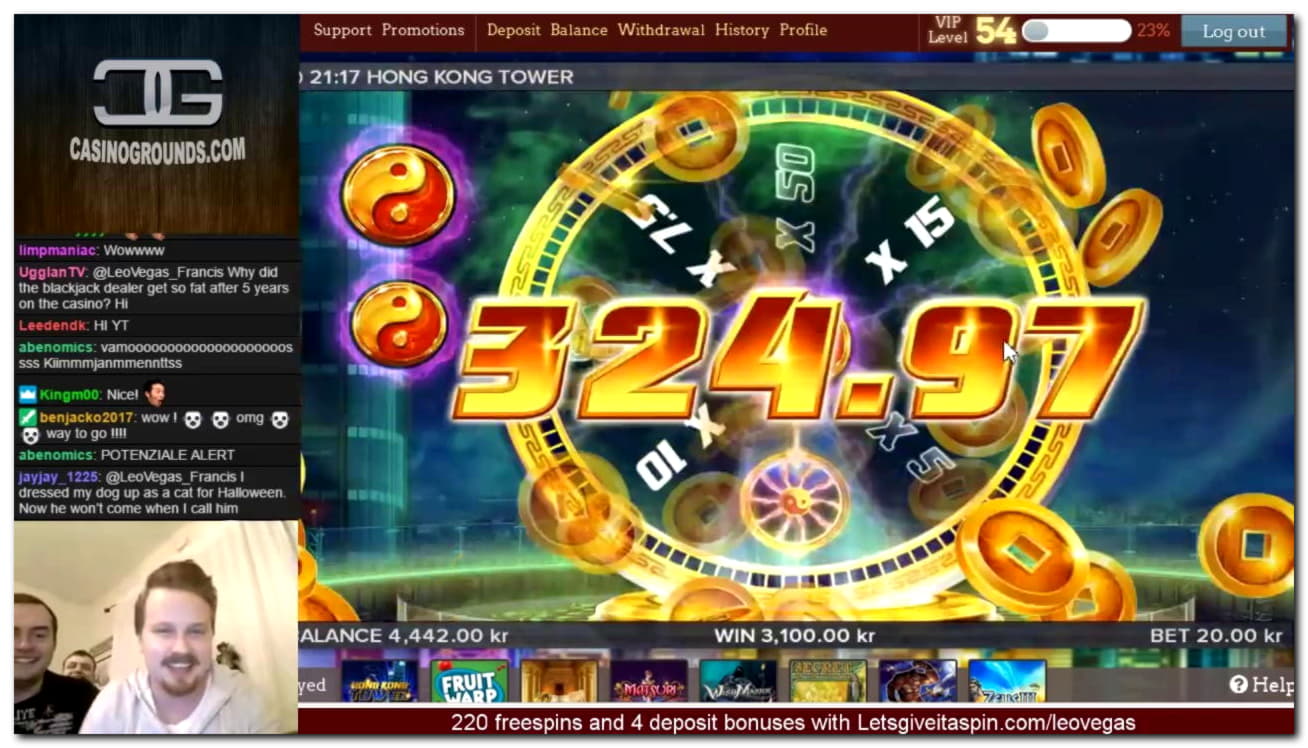 260 free spins at Gaming Club Casino